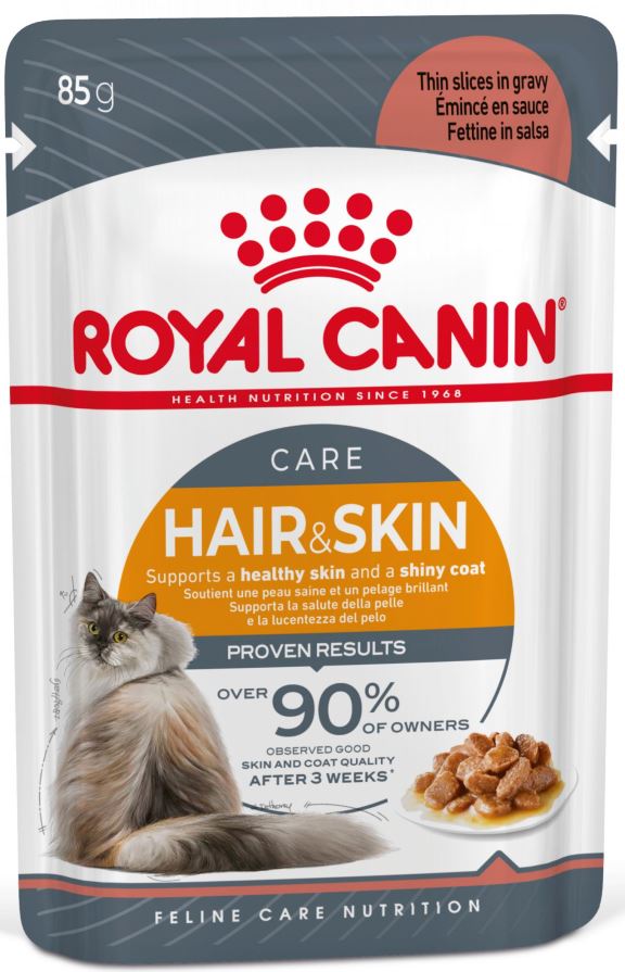ROYAL CANIN FCN Hair&Skin Care in Sos Plic pentru pisici 85g