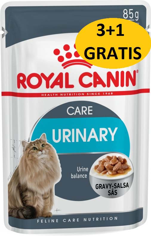 ROYAL CANIN FHN Kit plicuri hrana pisici adulte Urinary Care 85g 3+1 GRATIS