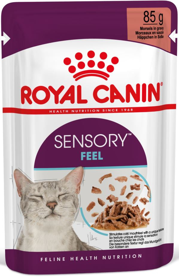 ROYAL CANIN FHN Sensory Feel in Sos Plic pentru pisici 85g