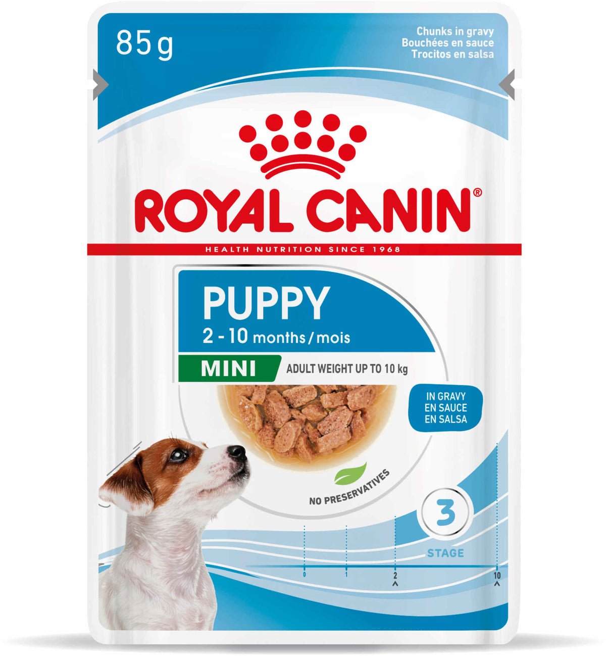 ROYAL CANIN Plic hrana umeda pentru caini Mini Puppy