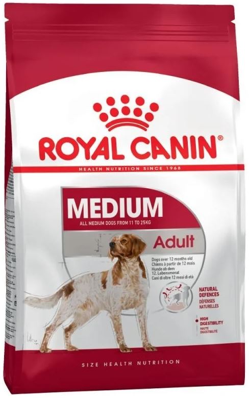 ROYAL CANIN SHN Medium Adult 15kg+3kg GRATIS