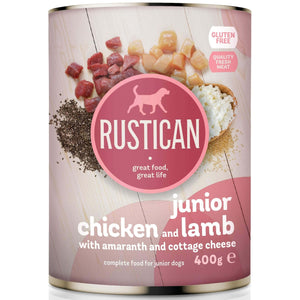 RUSTICAN JUNIOR Pui si Miel cu Amarant si Branza de Vaci 