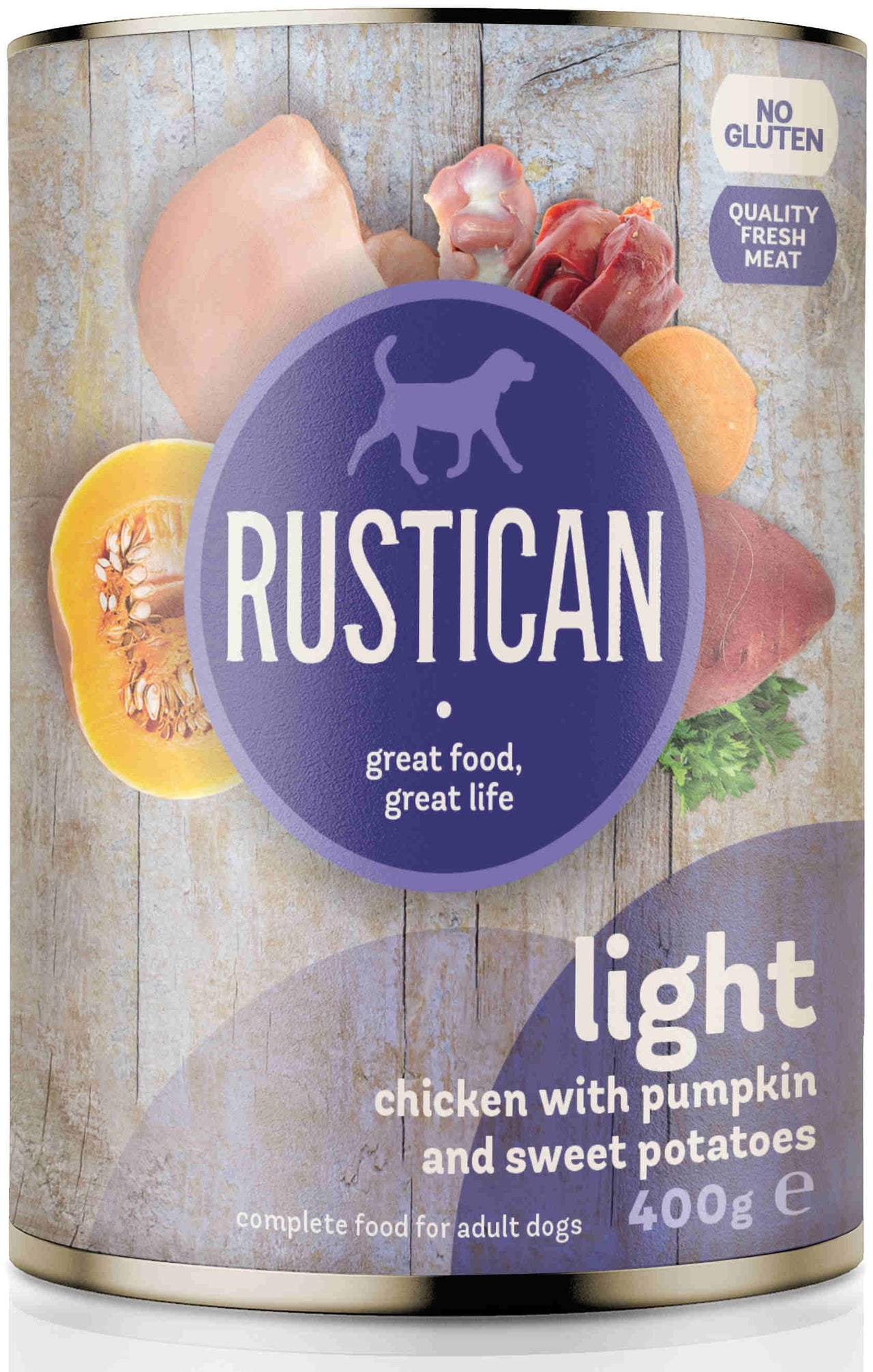RUSTICAN Light Pui, Dovleac si Cartofi dulci
