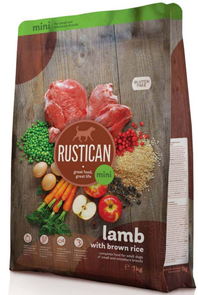 RUSTICAN Mini Miel si orez brun, fara gluten 1kg