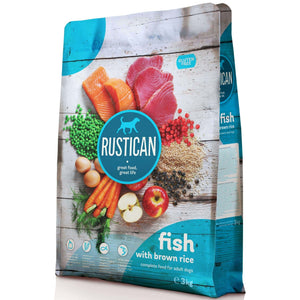 RUSTICAN Peste si Orez brun, fara gluten
