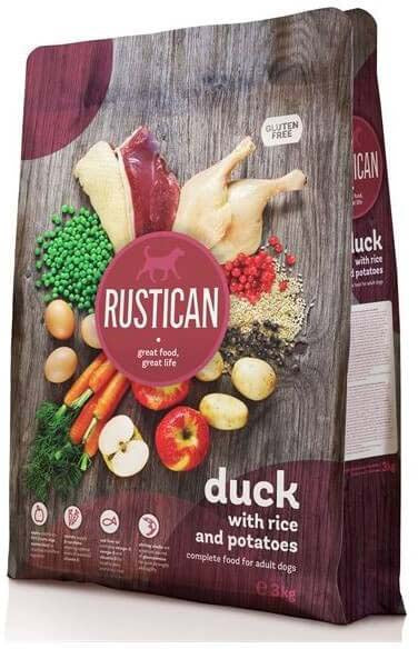 RUSTICAN Rata cu Orez si Cartofi, fara gluten, 3kg