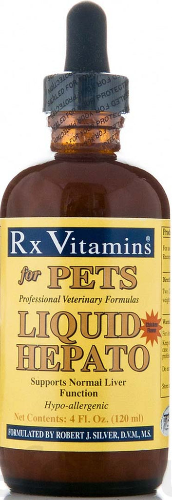 RX VITAMINS Liquid Hepato Supliment nutriţional 120ml - Maxi-Pet.ro