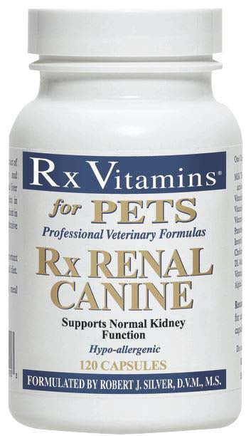 RX VITAMINS Rx Renal Canine Supliment nutriţional, 120 comprimate - Maxi-Pet.ro