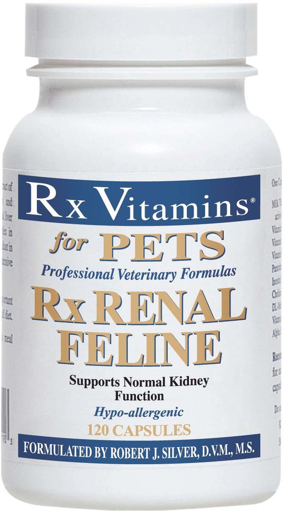 RX VITAMINS Rx Renal Feline Supliment nutriţional, 120 comprimate - Maxi-Pet.ro