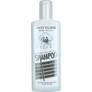 Sampon pentru caini Gottlieb Poodle Grey-Black 300 ml - Animax