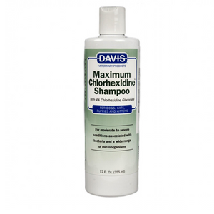 Sampon pentru caini si pisici Davis Maximum Chlorhexidine 355 ml - Animax