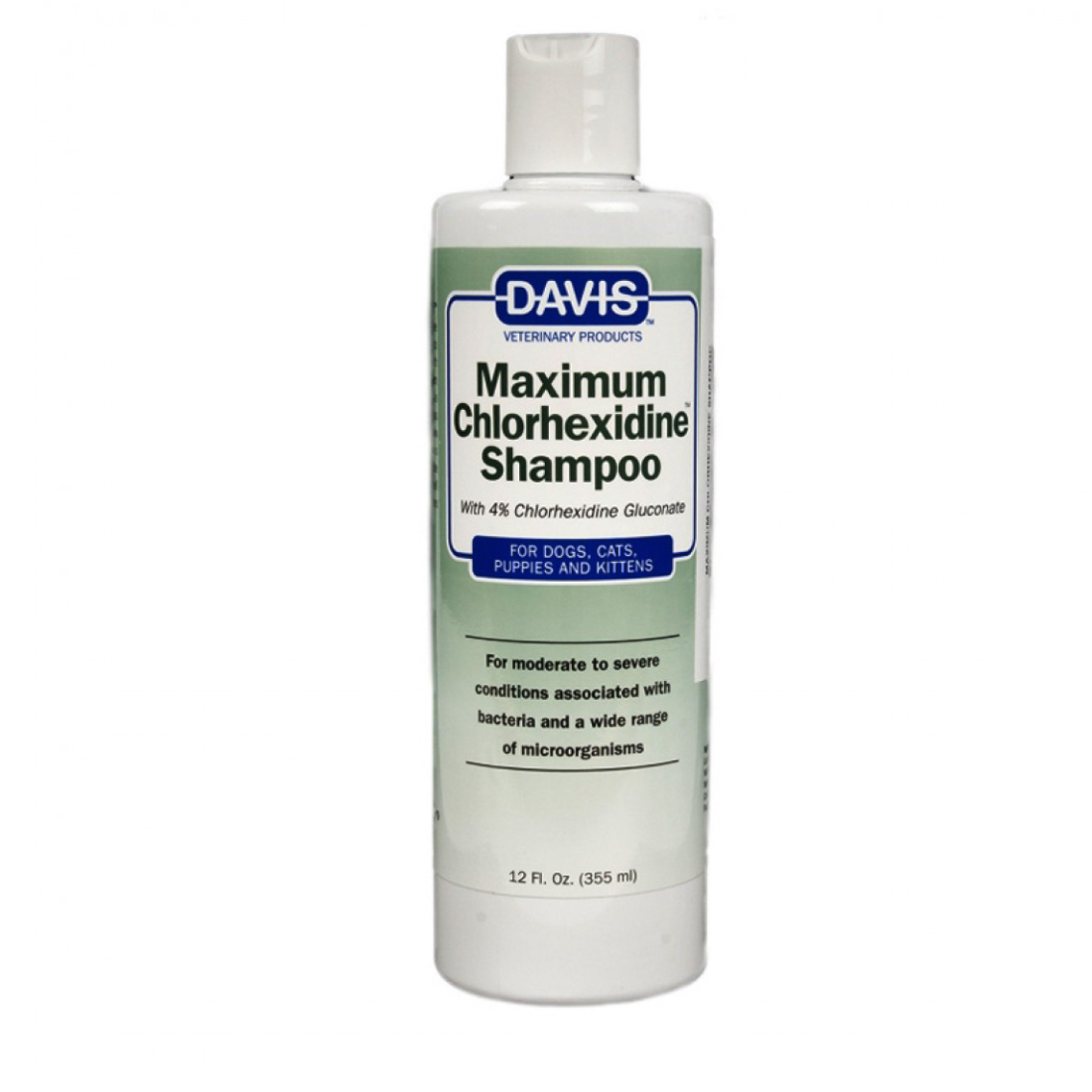 Sampon pentru caini si pisici Davis Maximum Chlorhexidine 355 ml - Animax