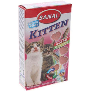 SANAL Kitten Supliment vitamino-mineral cu calciu pentru pisicute 40 tablete