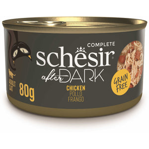 SCHESIR After Dark Conserva pentru pisici, supa cu Pui 80g