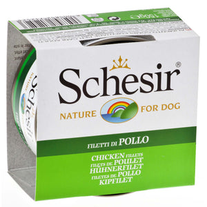 SCHESIR Conserva pentru caini File de Pui 150g