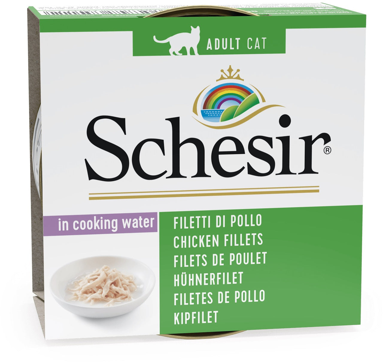 SCHESIR Conserva pentru pisici Pui 85g