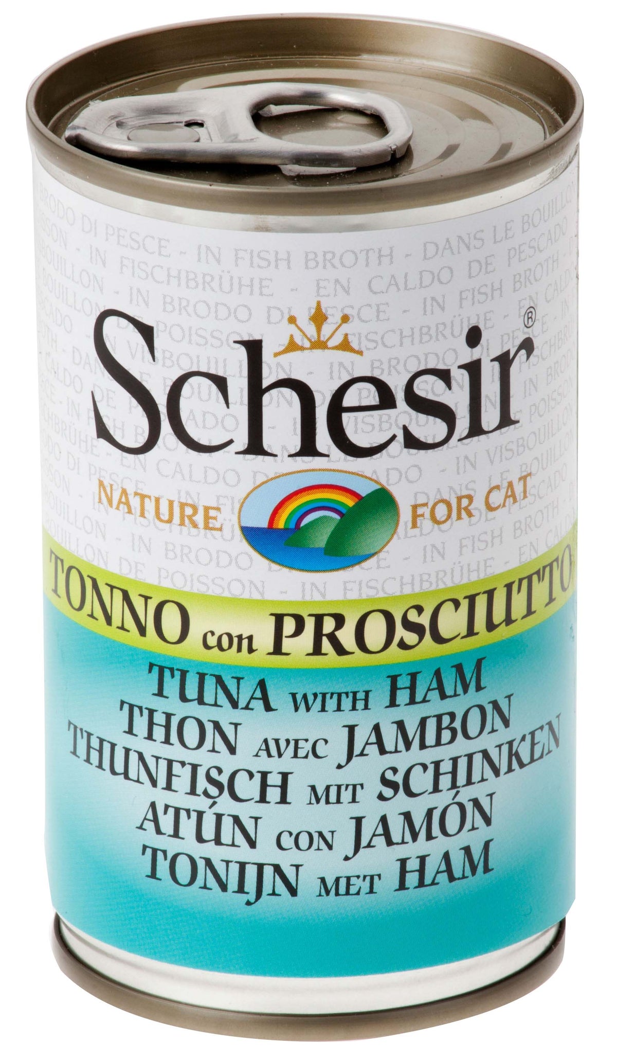 SCHESIR Conserva pentru pisici Ton cu Sunca 140g