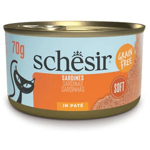 SCHESIR GRILL Conserva pentru pisici, Pate cu Sardine 70g