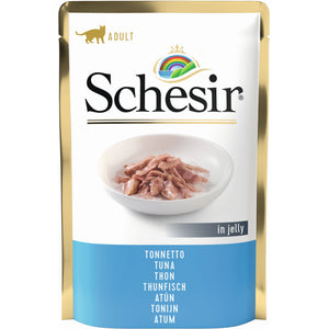 SCHESIR Plic hrana umeda pentru pisici Ton 85g