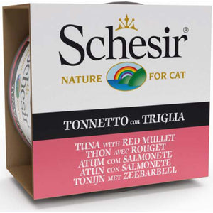 SCHESIR Sea Specialities Conserva pentru pisici Ton cu Barbun 85g