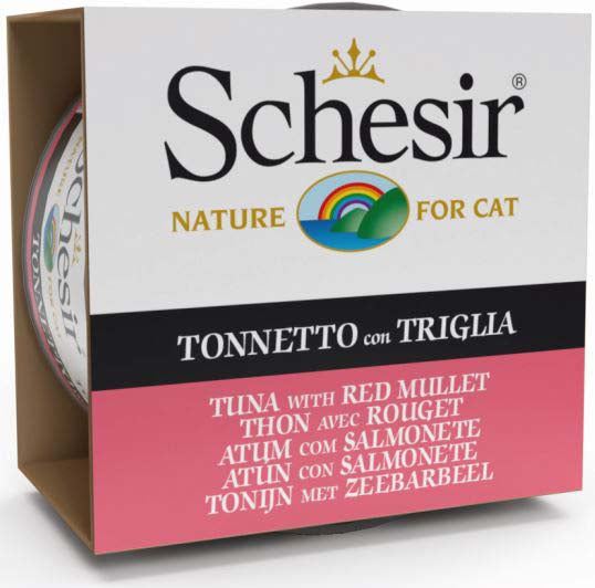 SCHESIR Sea Specialities Conserva pentru pisici Ton cu Barbun 85g
