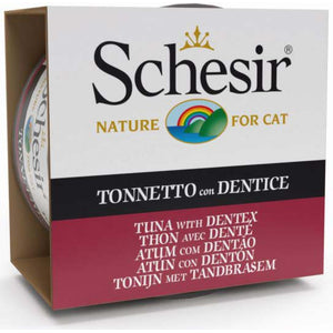 SCHESIR Sea Specialities Conserva pentru pisici Ton cu Dintat 85g
