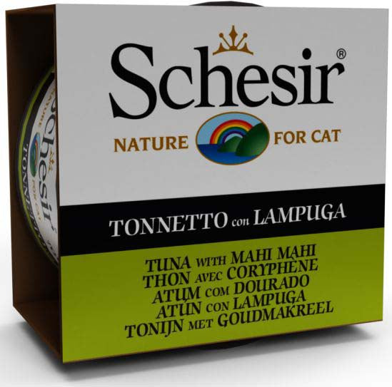 SCHESIR Sea Specialities Conserva pentru pisici Ton cu Mahi-Mahi 85g
