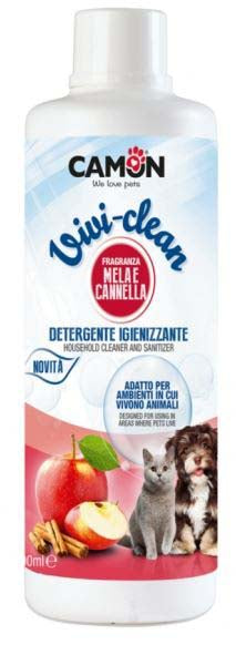 CAMON Detergent igienizare, îndepărtare miros, aromă Măr/Scorţişoară 1L - Maxi-Pet.ro
