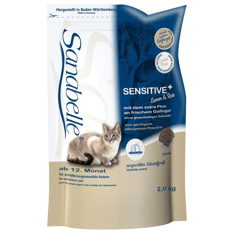 Hrana uscata pentru pisici Sanabelle Sensitive cu miel 2 kg - Animax