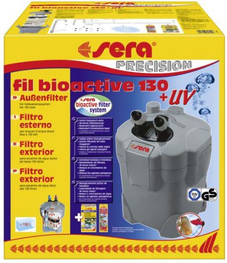 SERA Bioactive 130 - Filtru extern cu sterilizare UV
