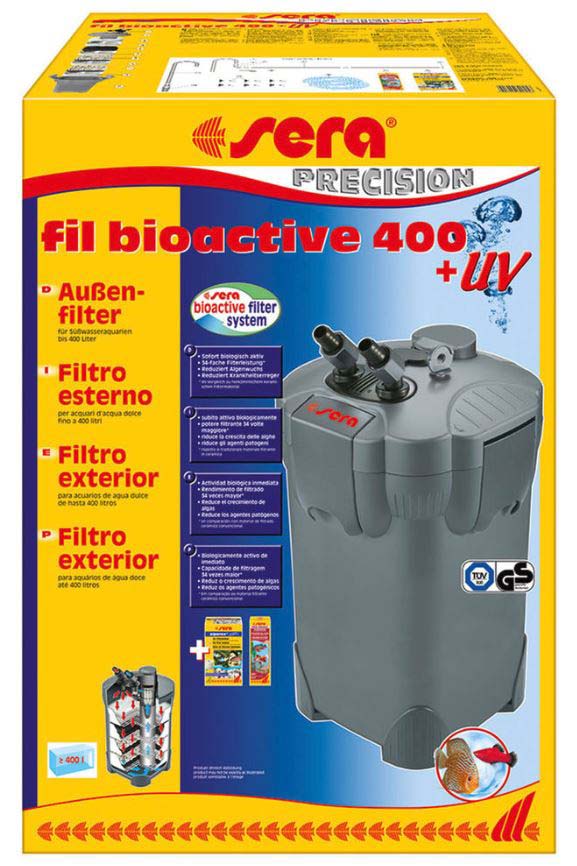 SERA Bioactive 400 - Filtru extern cu sterilizare UV
