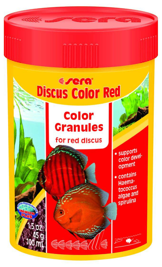 SERA Discus Color Red - Hrana granulata pentru Discus roşii 