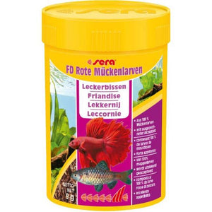 SERA FD BLOODWORMS Hrana cu larve de tantari rosii 
