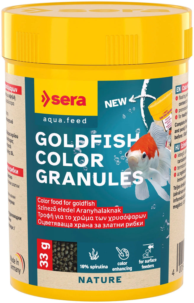 SERA Goldfish Color Granules Hrana pentru intensificarea culorii pestilor 100ml