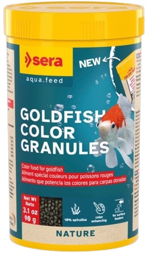 SERA Goldfish Color Granules Hrana pentru intensificarea culorii pestilor 250ml