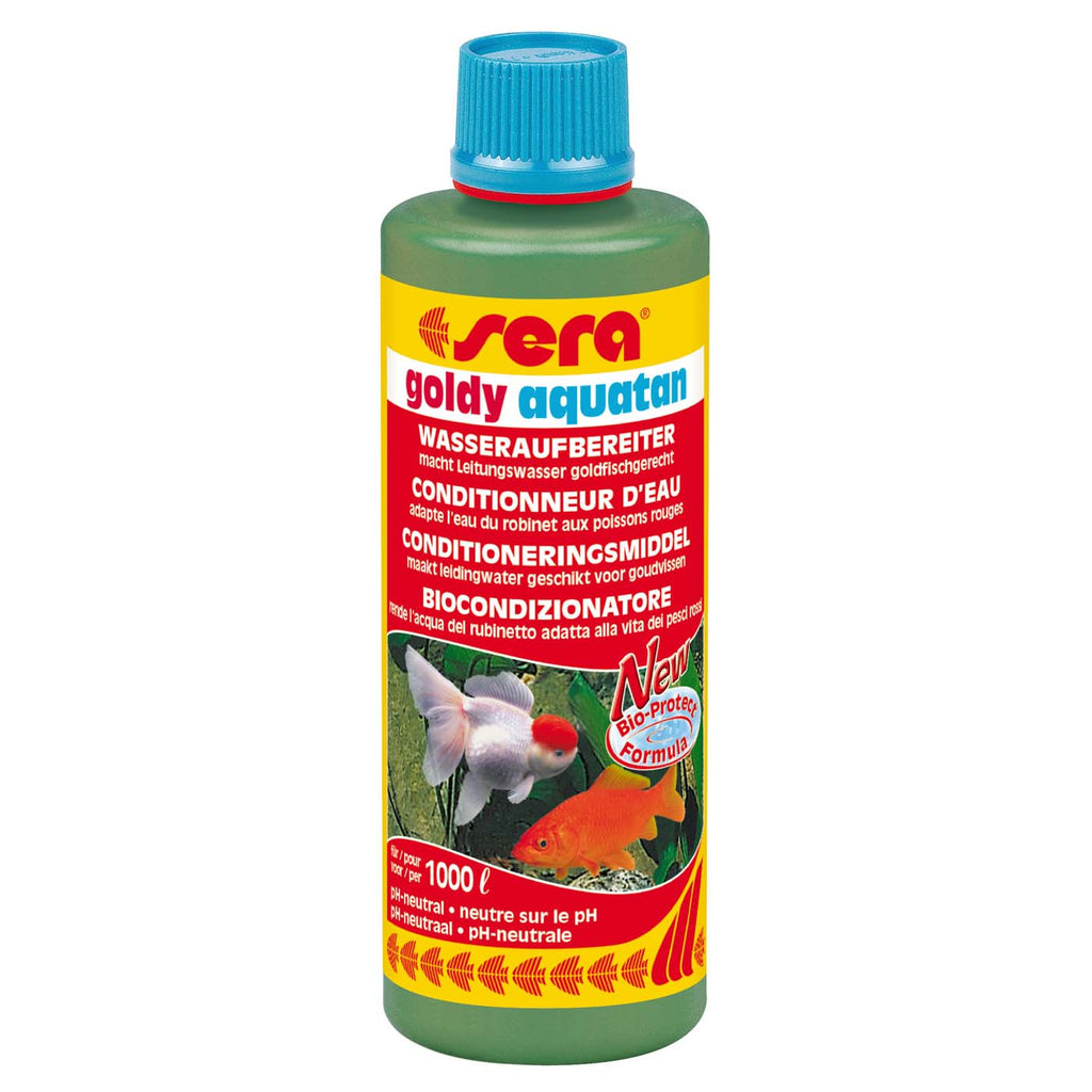 SERA Goldy Aquatan Conditioner pentru pregatirea apei de la robinet pt acvariu
