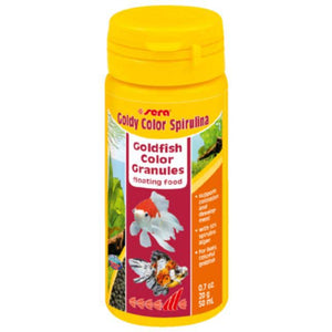 SERA GOLDY Color Spirulina Hrana granulata pentru carasi aurii 50ml