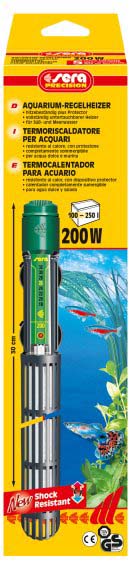 SERA Incalzitor cu termostat 200W, pentru acvarii de 100-250l