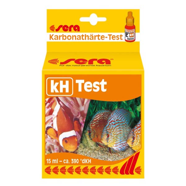 SERA kH Test pentru măsurarea durităţii carbonaţilor din apă 15ml - Maxi-Pet.ro
