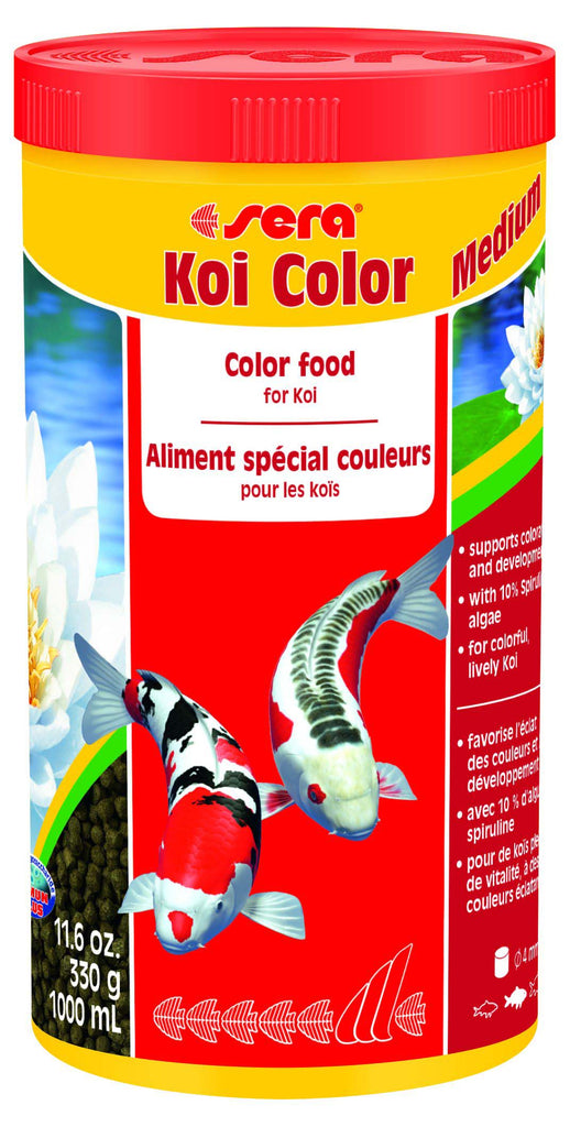 SERA KOI Color Medium - Hrană pentru accentuarea culorii 1000 ml - Maxi-Pet.ro