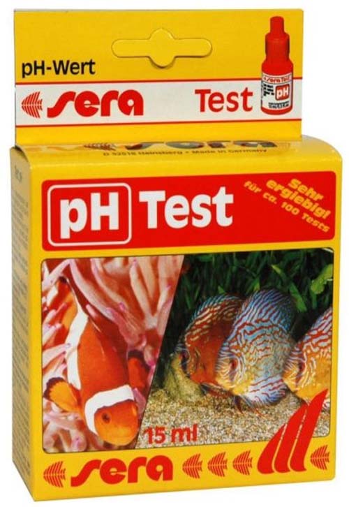 SERA pH Test pentru măsurarea acidităţii apei 15ml - Maxi-Pet.ro