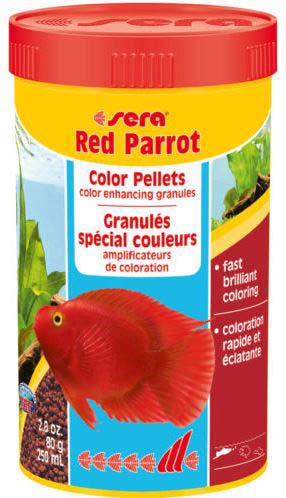 SERA Red Parrot - Hrana pentru ciclide rosii 250 ml