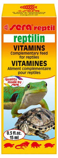 SERA REPTILIN Vitamine pentru ţestoase şi alte reptile 15ml