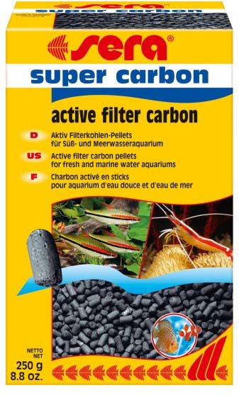 SERA Super Carbon Cărbune activ pentru acvariu 250g - Maxi-Pet.ro