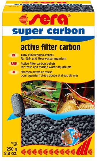 SERA Super Carbon Carbune activ pentru acvariu 250g