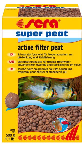 SERA Super Peat Turbă granulată pentru acvariu 500g - Maxi-Pet.ro