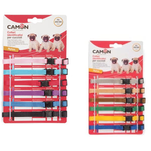 CAMON Zgarda pentru catei, ajustabila, diverse culori, 6 buc/set