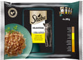 SHEBA Delikatesse în jeleu plicuri pt pisici, Raţă, Pui, Pasăre şi Curcan 4x85 g