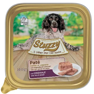 STUZZY Dog Pate pentru caini, cu Porc Mistret 300g