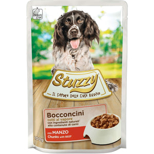 STUZZY Plic hrana umeda pentru caini, cu Vita 100g